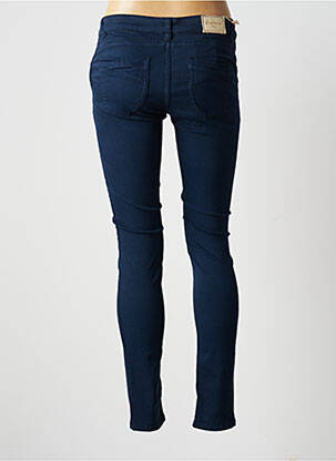 Pantalon slim talie joasă talie joasă albastru COUTURIST femeie