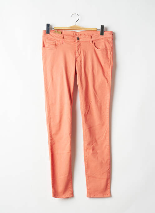 Pantalon slim portocaliu COUTURIST femeie