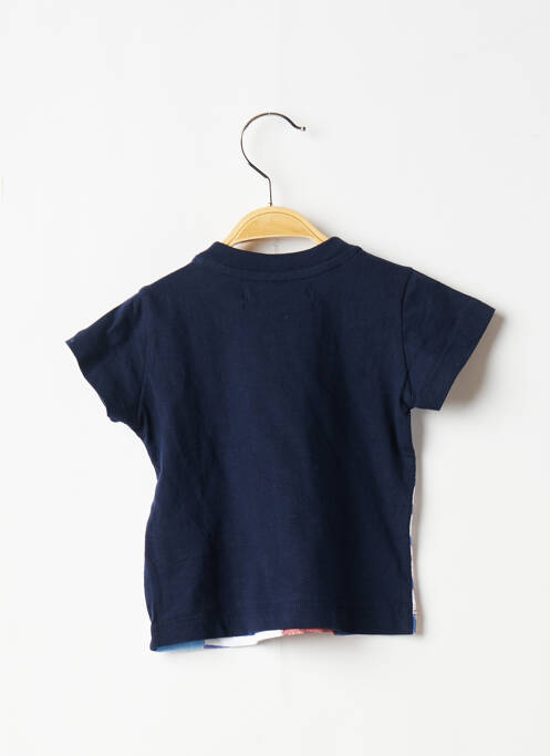 Tricou albastru WEEK END A LA MER băiat