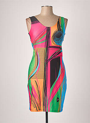 Rochie scurtă albastru VOLT DESIGN femeie