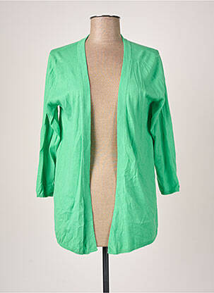 Vestă cu mâneci lungi verde ESTHEME femeie