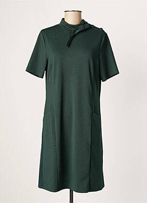 Rochie midi mâneci scurte mâneci scurte verde MOLLY BRACKEN femeie