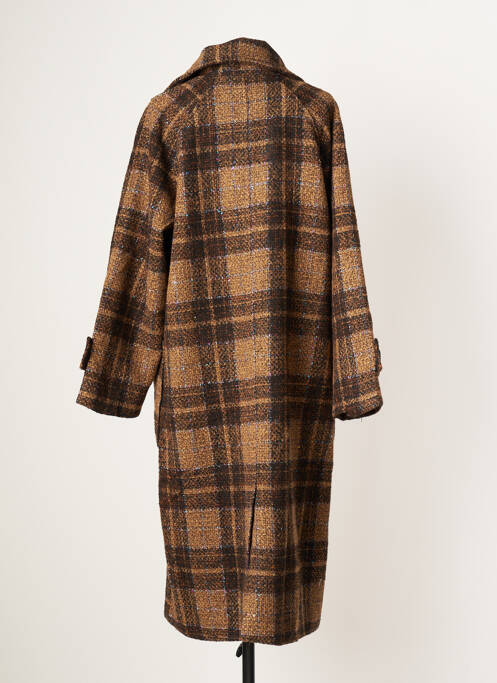 Palton lung maro MOLLY BRACKEN femeie