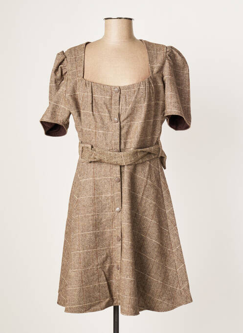 Rochie midi maro MOLLY BRACKEN femeie