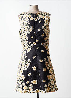 Rochie midi imprimeu floral fără mâneci negru MOLLY BRACKEN femeie