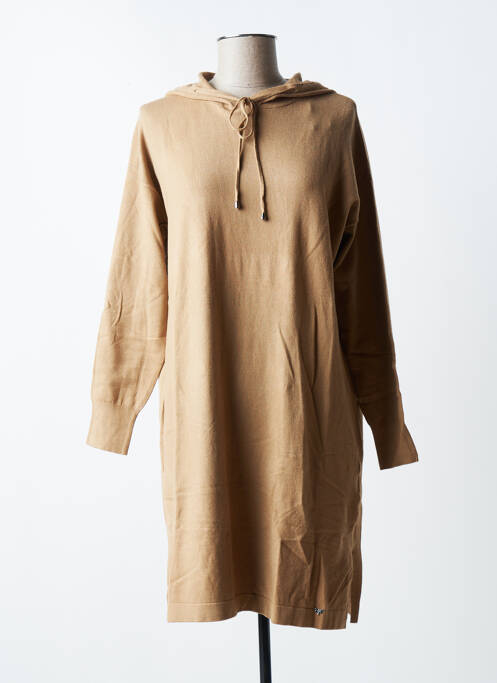 Rochie pulover bej LPB femeie