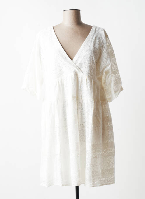 Rochie midi alb MOLLY BRACKEN femeie