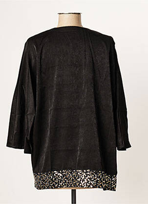 Jachete kimono mâneci lungi negru CARMINN femeie