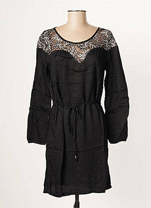 Rochie scurtă mâneci lungi mâneci lungi negru CARMINN femeie