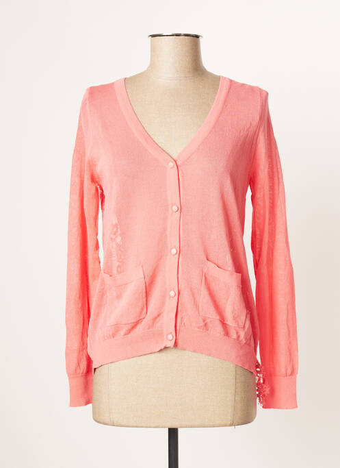 Vestă cu mâneci lungi roz MOLLY BRACKEN femeie