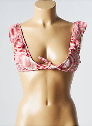 Sutien de costum de baie roșu LE BAIN PAR MOLLY BRACKEN femeie