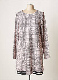 Rochie midi mâneci lungi mâneci lungi roz SMASH WEAR femeie