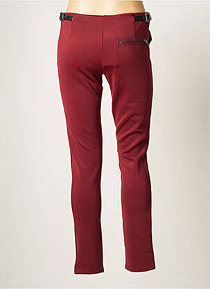 Pantalon slim talie joasă talie joasă roșu MADISON femeie