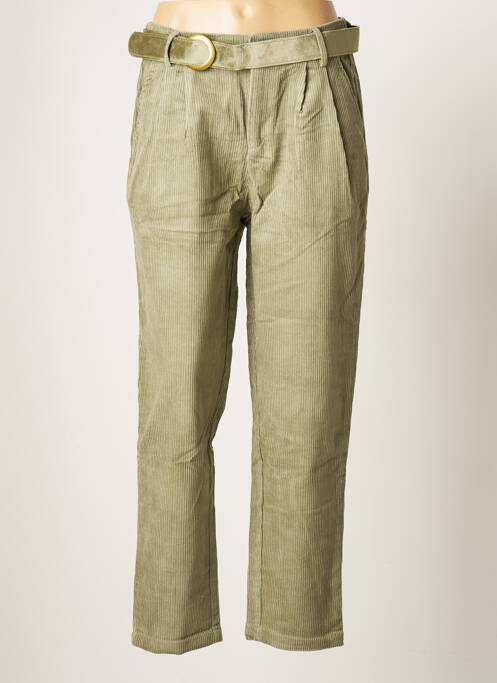 Pantalon drept verde MOLLY BRACKEN femeie