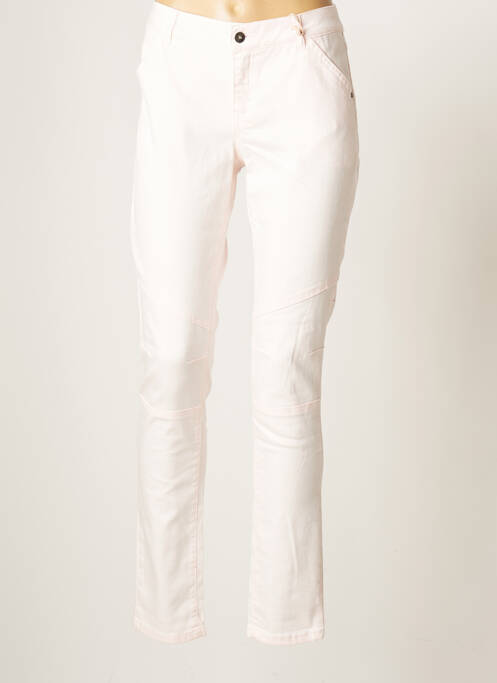 Pantalon slim roz LES P'TITES BOMBES femeie
