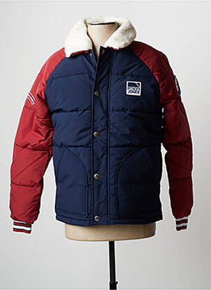 Geacă matlasată buzunare fără glugă albastru JACK & JONES bărbat