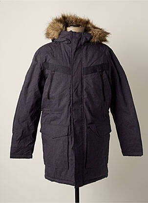 Parka mansete cu margini elastice cu glugă gri JACK & JONES bărbat