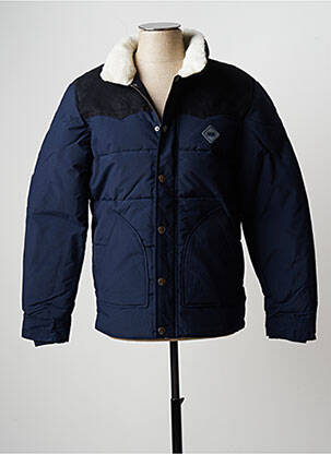 Geacă matlasată buzunare fără glugă albastru JACK & JONES bărbat