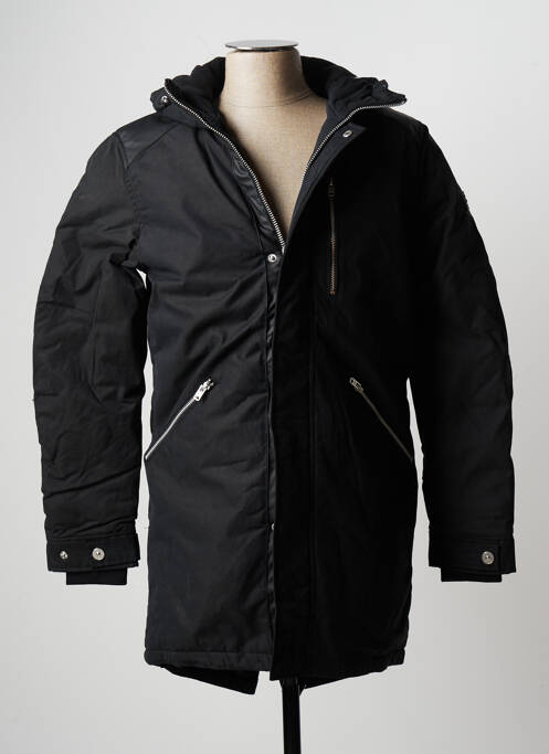Parka negru JACK & JONES bărbat