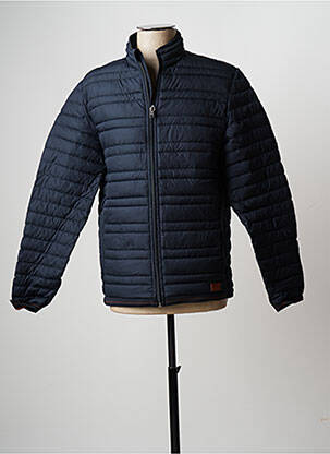 Geacă matlasată buzunare fără glugă albastru JACK & JONES bărbat