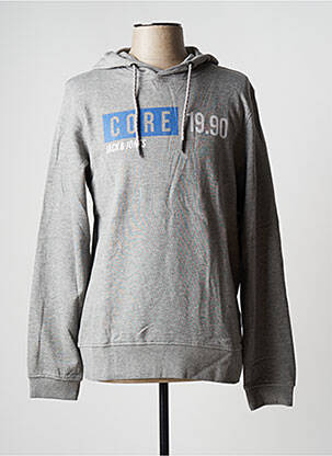 Hanorac cu glugă gri JACK & JONES bărbat