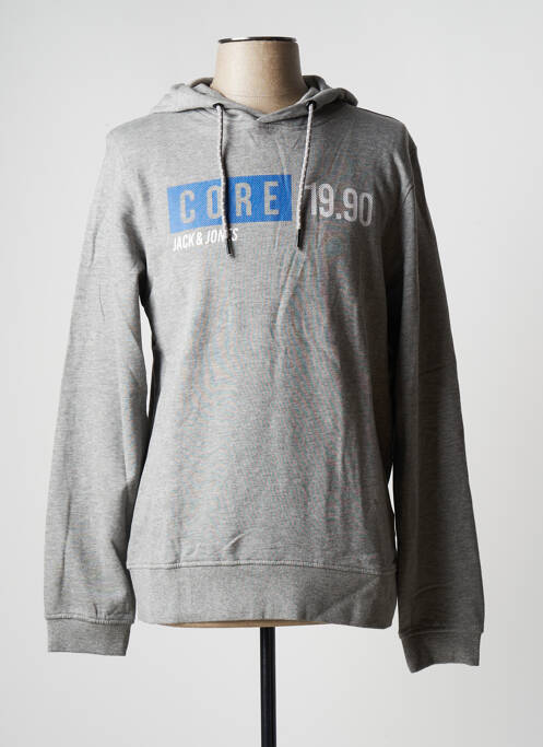 Hanorac cu glugă gri JACK & JONES bărbat