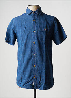 Cămașă cu mâneci scurte albastru JACK & JONES bărbat