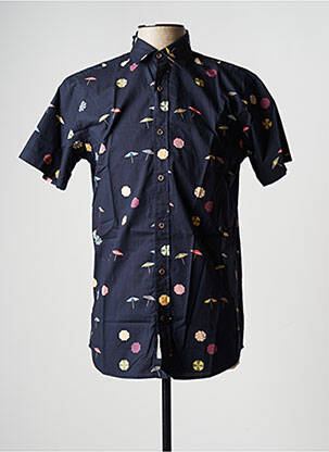 Cămașă cu mâneci scurte albastru JACK & JONES bărbat