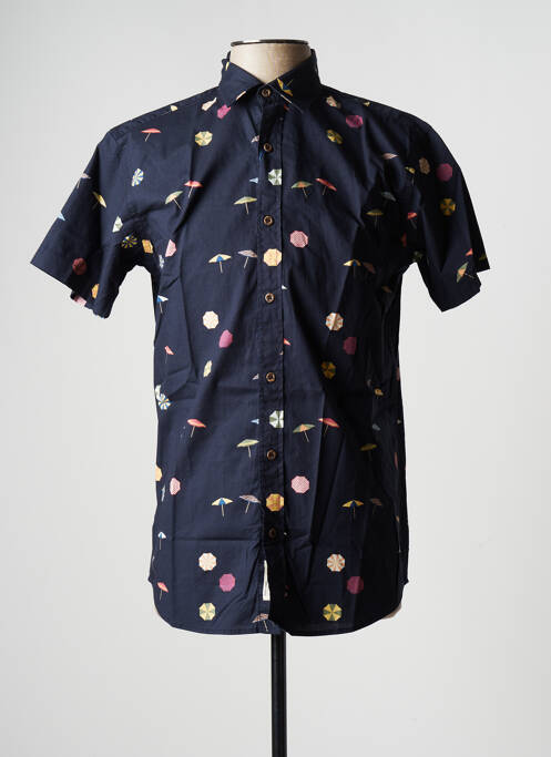 Cămașă cu mâneci scurte albastru JACK & JONES bărbat