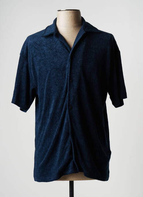 Cămașă cu mâneci scurte albastru JACK & JONES bărbat