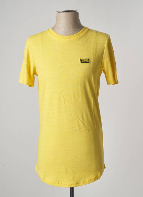 Tricou galben JACK & JONES bărbat