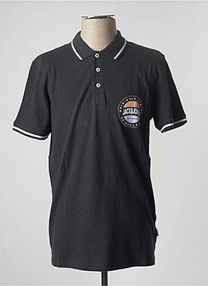 Polo negru JACK & JONES bărbat