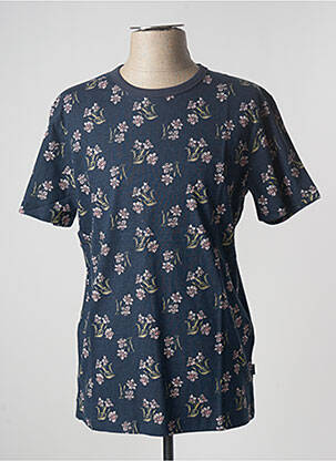 Tricou albastru JACK & JONES bărbat