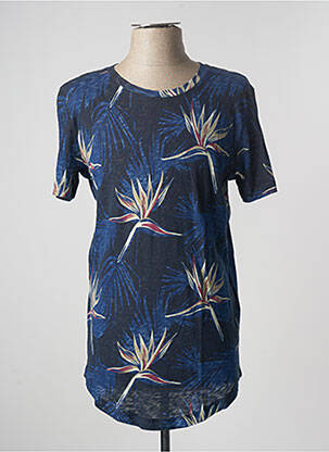 Tricou albastru JACK & JONES bărbat