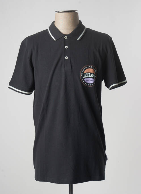 Polo negru JACK & JONES bărbat