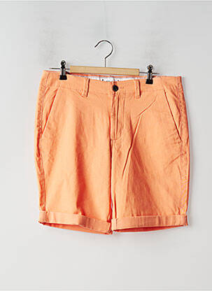 Bermudă țesătură poplin mărime normală portocalie JACK & JONES bărbat