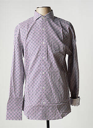 Cămașă cu mâneci lungi violet OX'VILLE bărbat