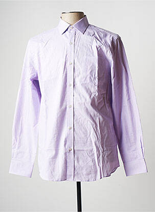 Cămașă cu mâneci lungi violet OX'VILLE bărbat