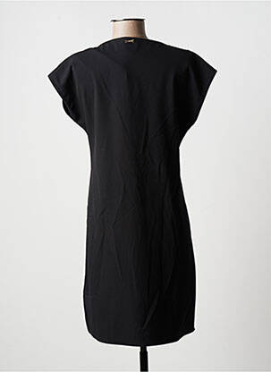 Rochie scurtă mâneci scurte mâneci scurte negru ANGY SIX femeie