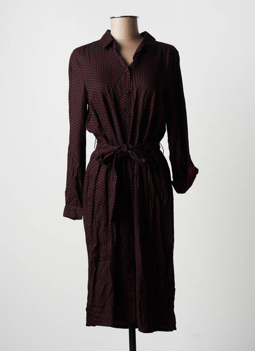 Rochie midi mâneci lungi mâneci lungi negru STREET ONE femme