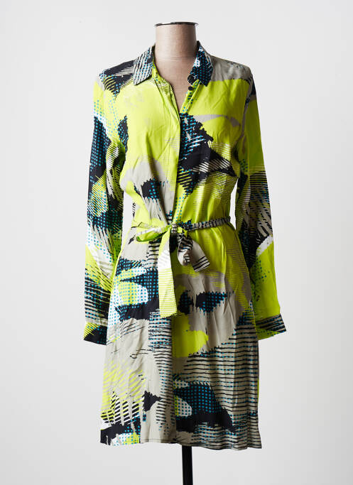 Rochie scurtă verde GEISHA femeie