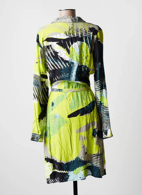 Rochie scurtă verde GEISHA femeie