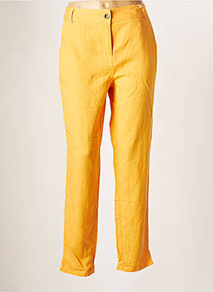 Pantalon chino portocaliu C'EST BEAU LA VIE femeie