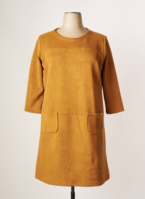 Rochie midi maro THALASSA femeie