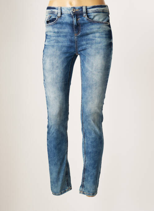 Blugi cu croială slim albastru STREET ONE femeie