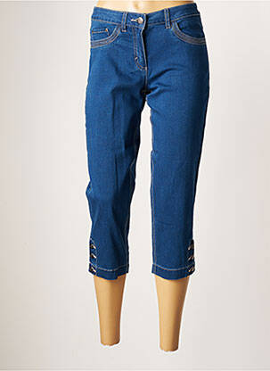 Pantalon trei sferturi albastru BRANDTEX femeie