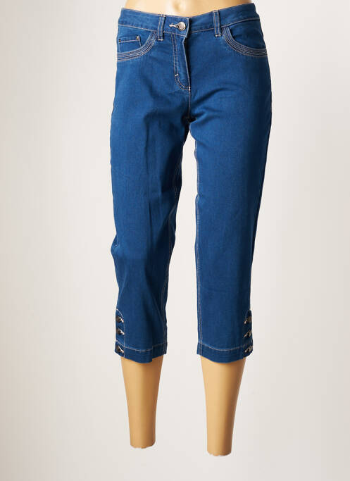 Pantalon trei sferturi albastru BRANDTEX femeie