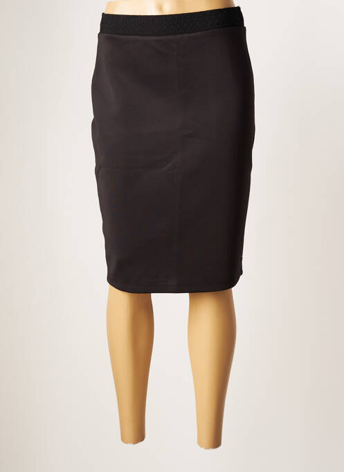 Fustă midi negru GARCIA femeie