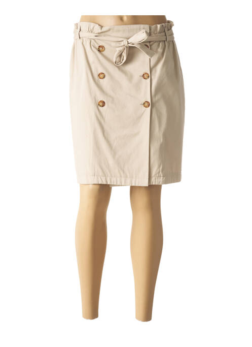 Fustă scurtă bej JULIE GUERLANDE femeie