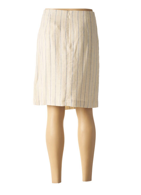 Fustă midi bej JULIE GUERLANDE femeie